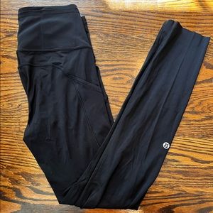 Lulu lemon leggings with side pockets
